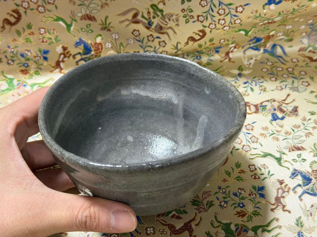 西岡小十 上位作 唐津茶碗