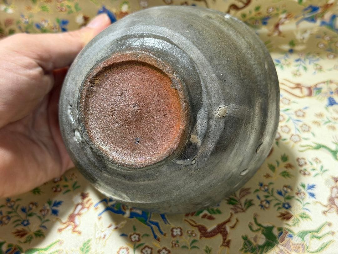 西岡小十 上位作 唐津茶碗