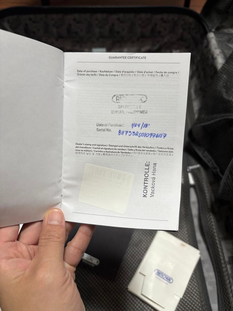 リモワ サルサ TSAロック マットブラック RIMOWA SALSA 86L