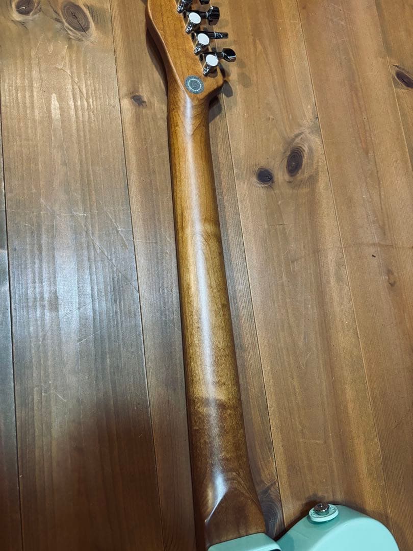 極美品！バッカス　エレキギター　BTE-2-RSM/M サーフグリーン