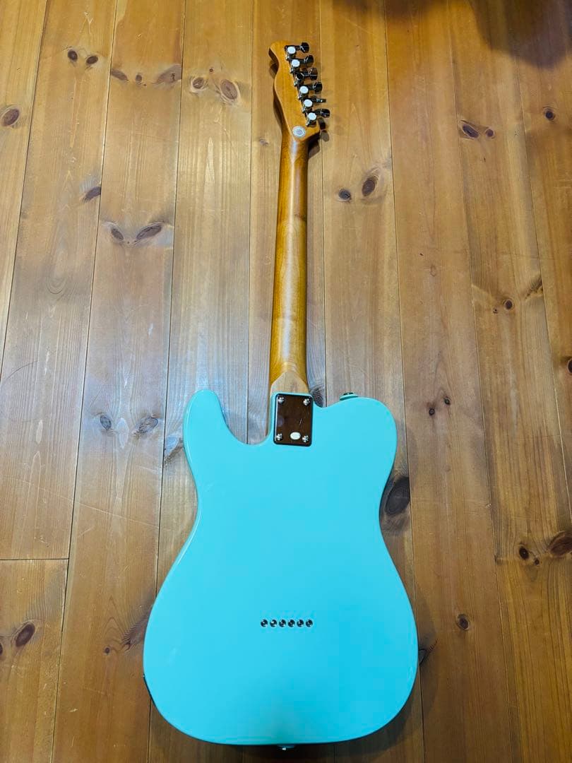 極美品！バッカス　エレキギター　BTE-2-RSM/M サーフグリーン