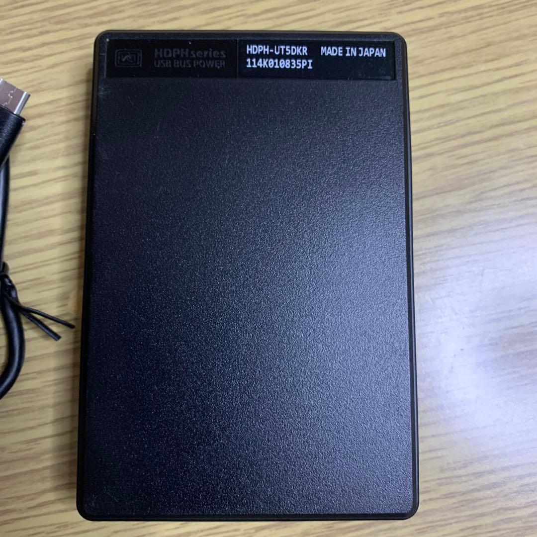 I・O DATA HDPH-UT5DKR[ブラック]
