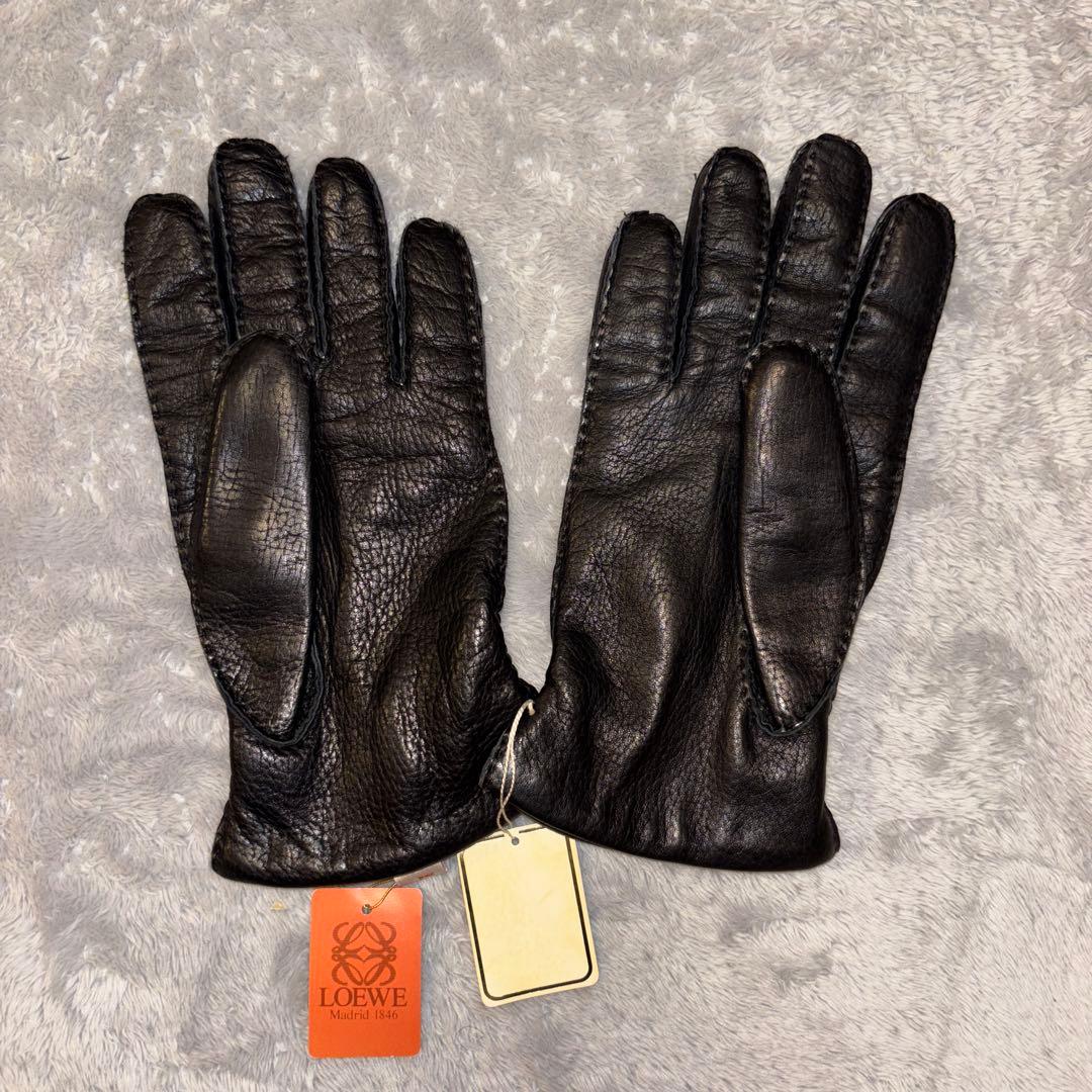 LOEWE レザーグローブ　未使用タグ付