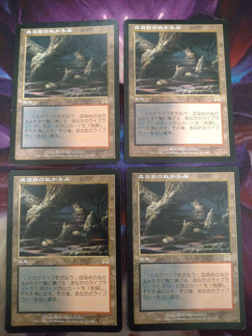 血染めのぬかるみ/Bloodstained Mire　日本語　4枚