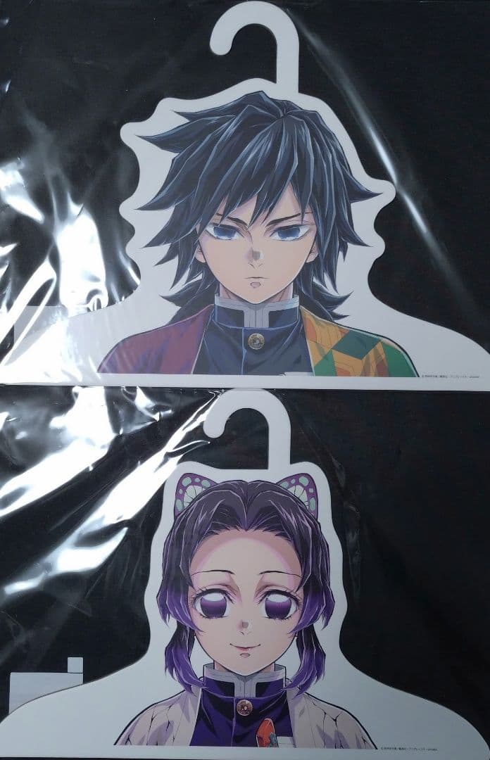 鬼滅の刃 柱展 柱ハンガー 冨岡義勇 胡蝶しのぶ