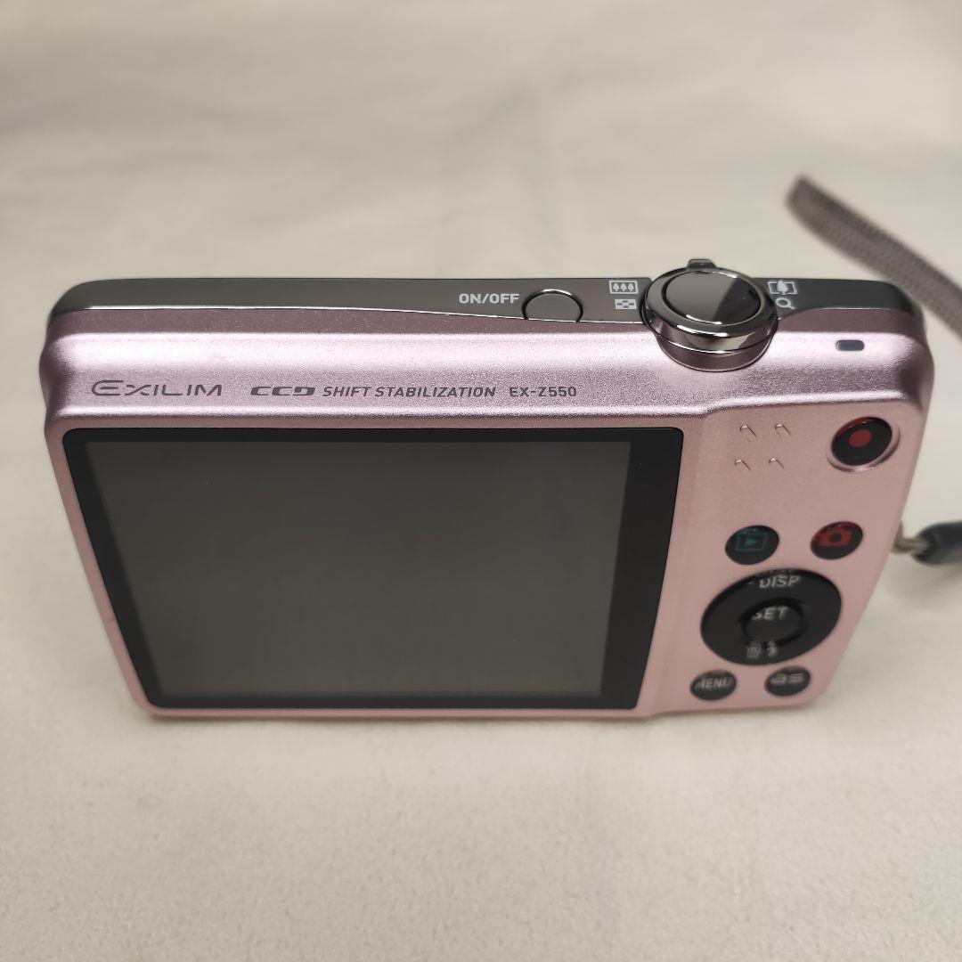 CASIO デジカメ EXILIM EX-Z550 ピンク EX-Z550PK