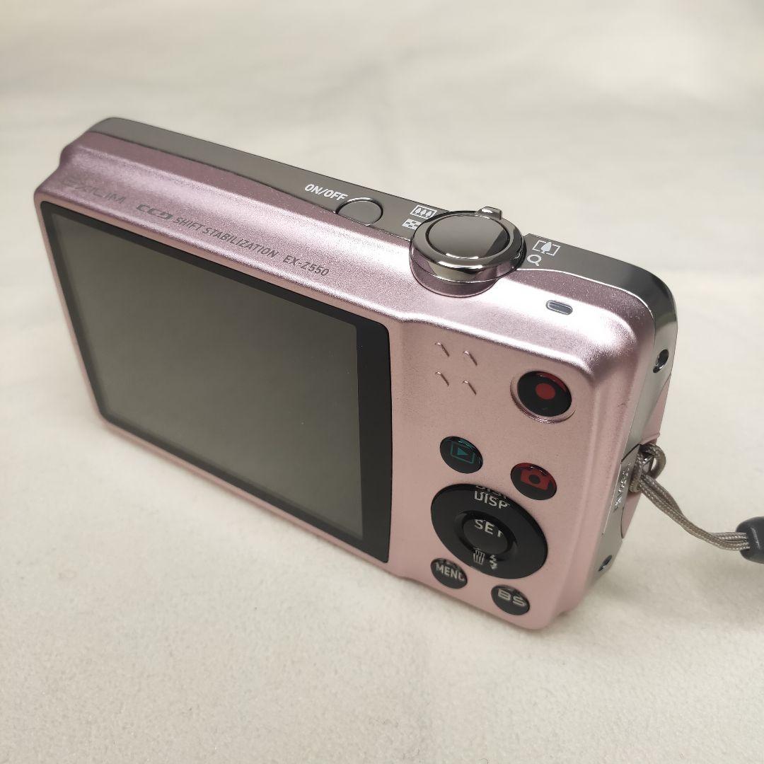CASIO デジカメ EXILIM EX-Z550 ピンク EX-Z550PK