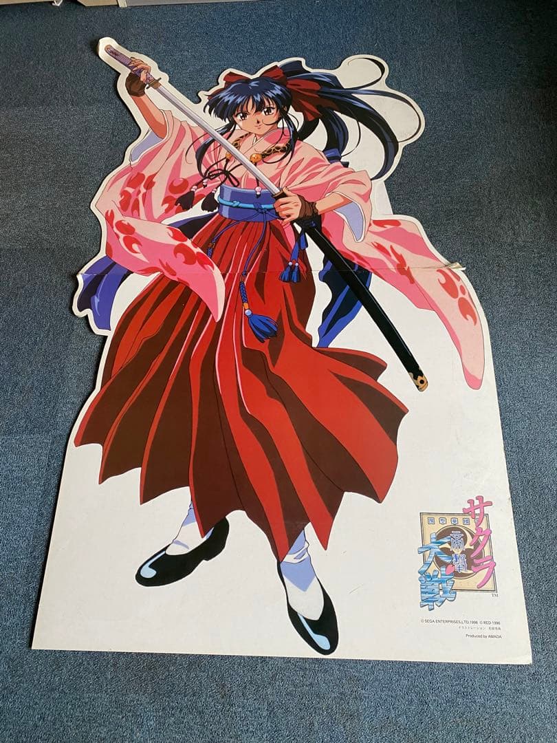 箱無新品未使用//絶版限定サクラ大戦／等身大パネル未組立未展示品