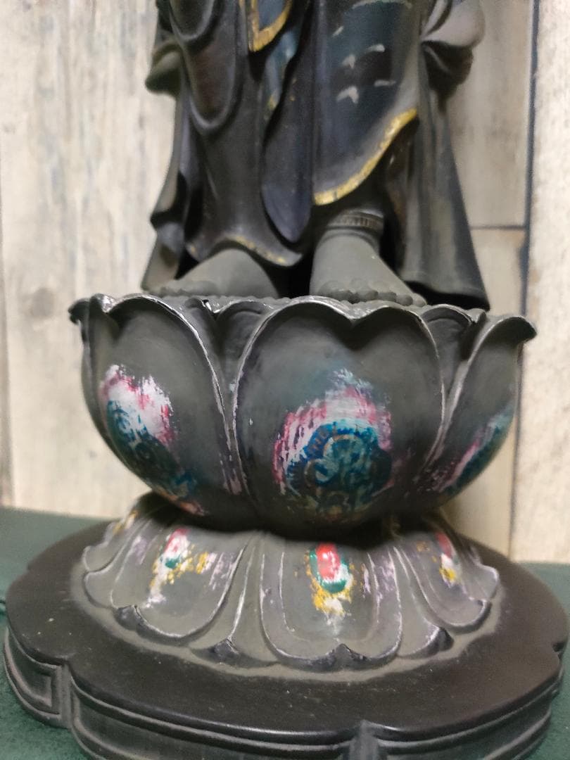 仏像 秋篠寺 国宝写 伎芸天立像 沢井寿 約60cm