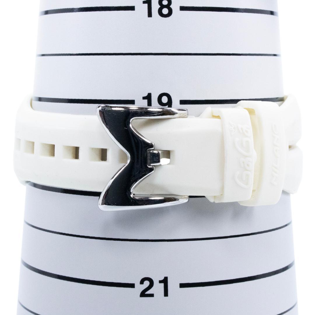 ガガミラノ 腕時計 メンズ ダイヤカスタム クロノ48mm 白 クロノグラフ