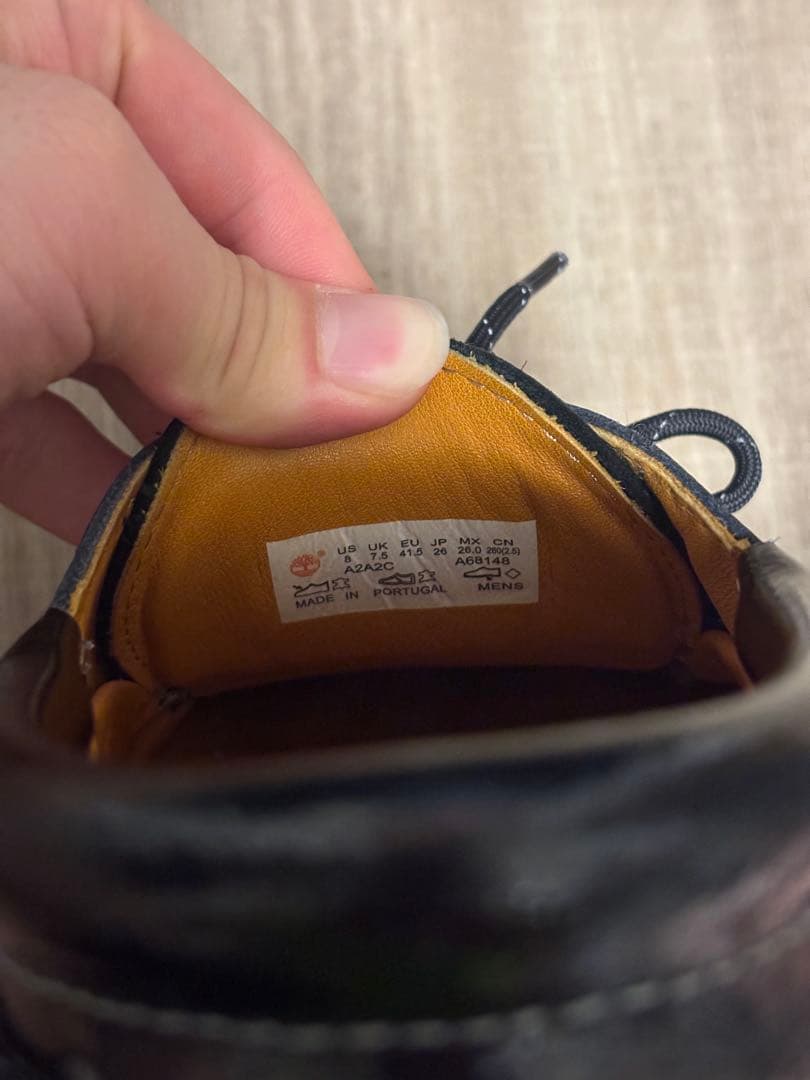 Timberland 3eye ティンバーランド スリーアイ ブラック スエード