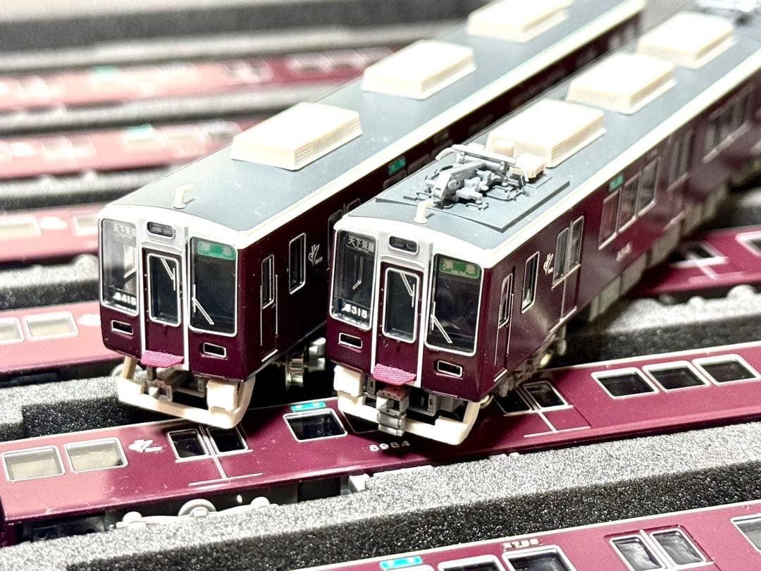 阪急京都線8300系 8315f 3次車 シングルアームパンタ車8両