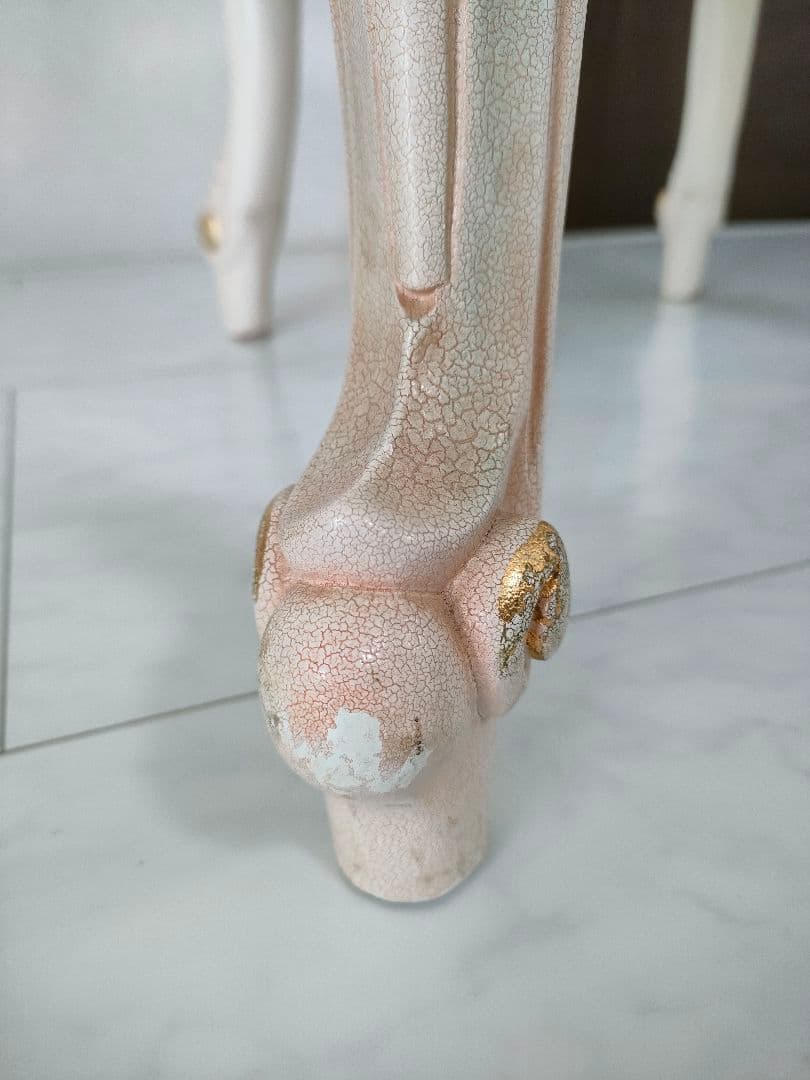 【おけい♛ྀི親孝行中様用】ロココ調 ダイニングチェア 1脚（１つ目）