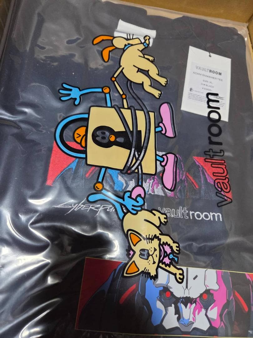 トップス vaultroom ADAM SMASHER TEE / BLACK