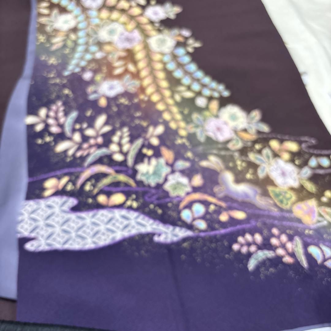 ハタボー 値下げ！美展誂え　辻ヶ花訪問着と、袋帯セット