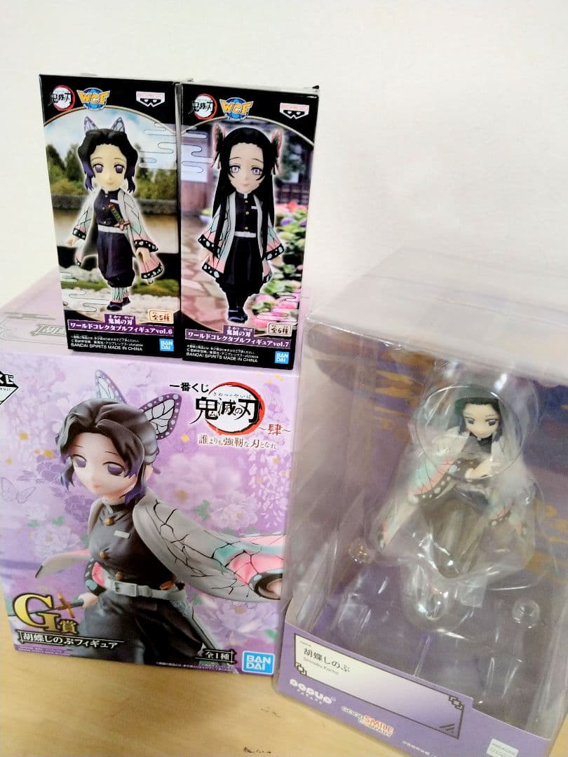 鬼滅の刃・フィギュアまとめ売り☆胡蝶姉妹☆ワーコレ・一番くじ・ポッパレ
