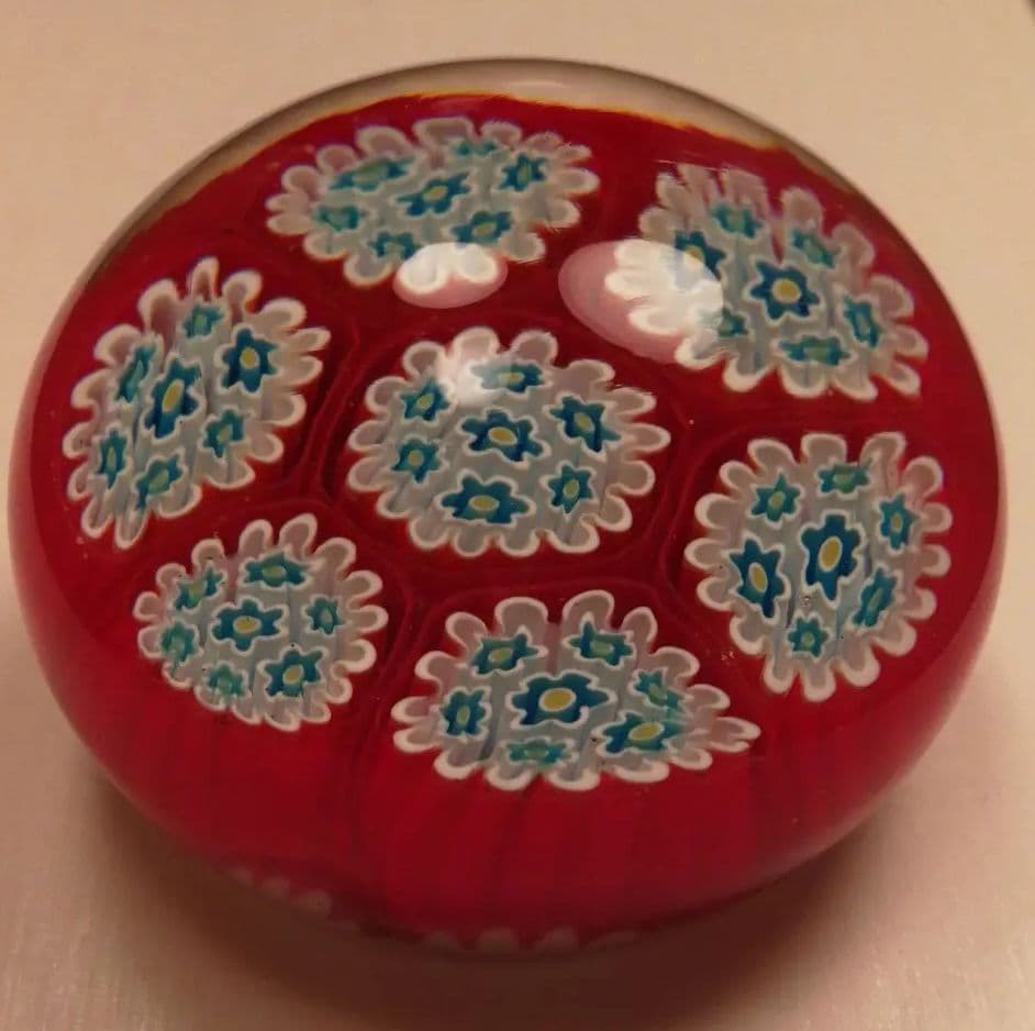 ベネチアングラス　MURANO ムラノガラス　ペーパーウェイト