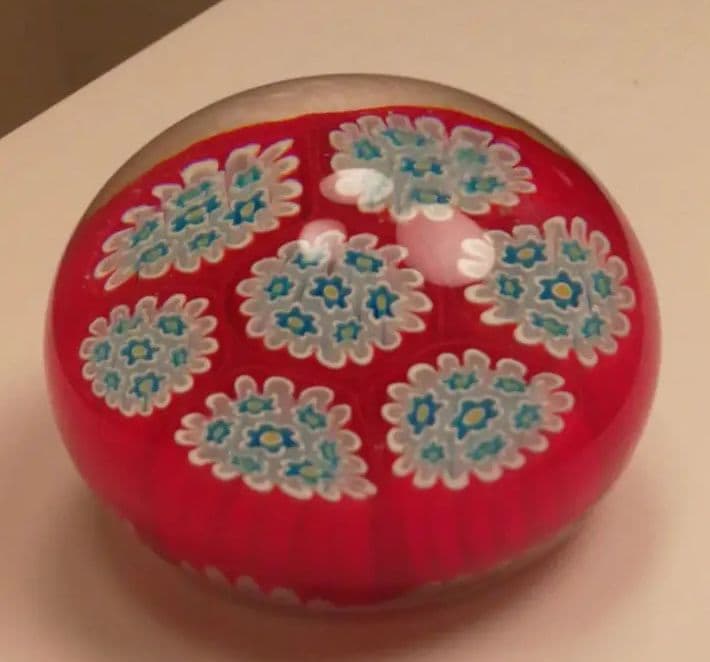 ベネチアングラス　MURANO ムラノガラス　ペーパーウェイト