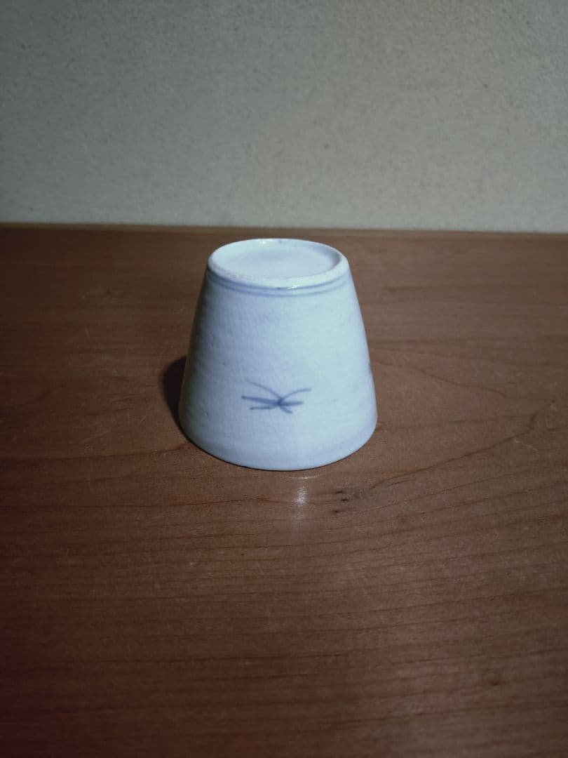 古伊万里 撫子蝶紋 猪口