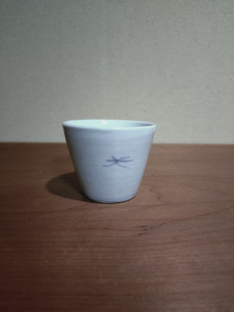 古伊万里 撫子蝶紋 猪口