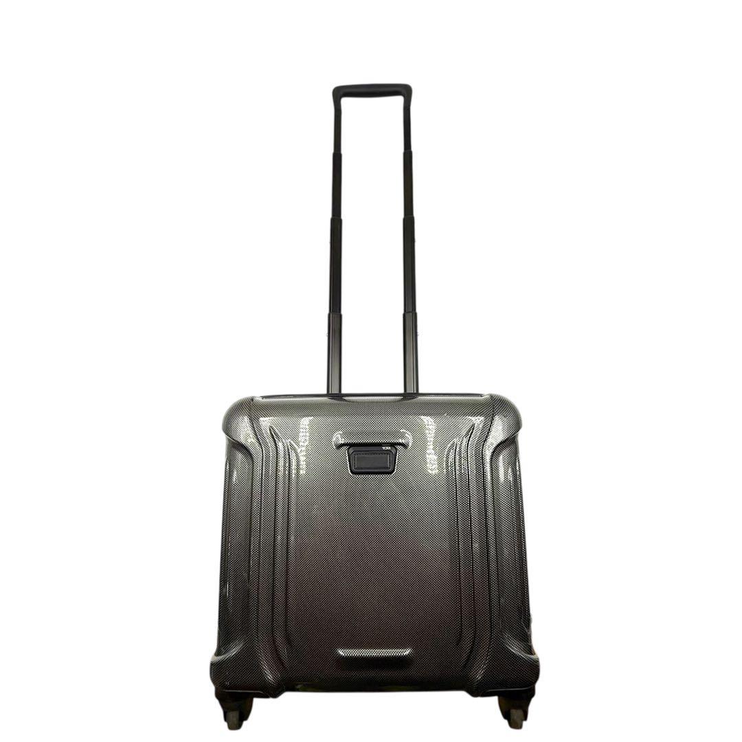 鑑定済 美品 TUMI トゥミ コンパクトキャリーオン 25L カーボン