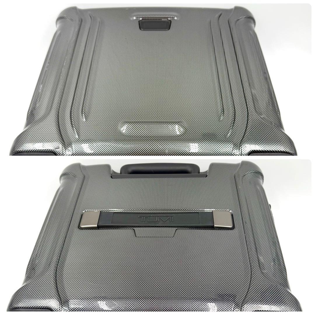 鑑定済 美品 TUMI トゥミ コンパクトキャリーオン 25L カーボン