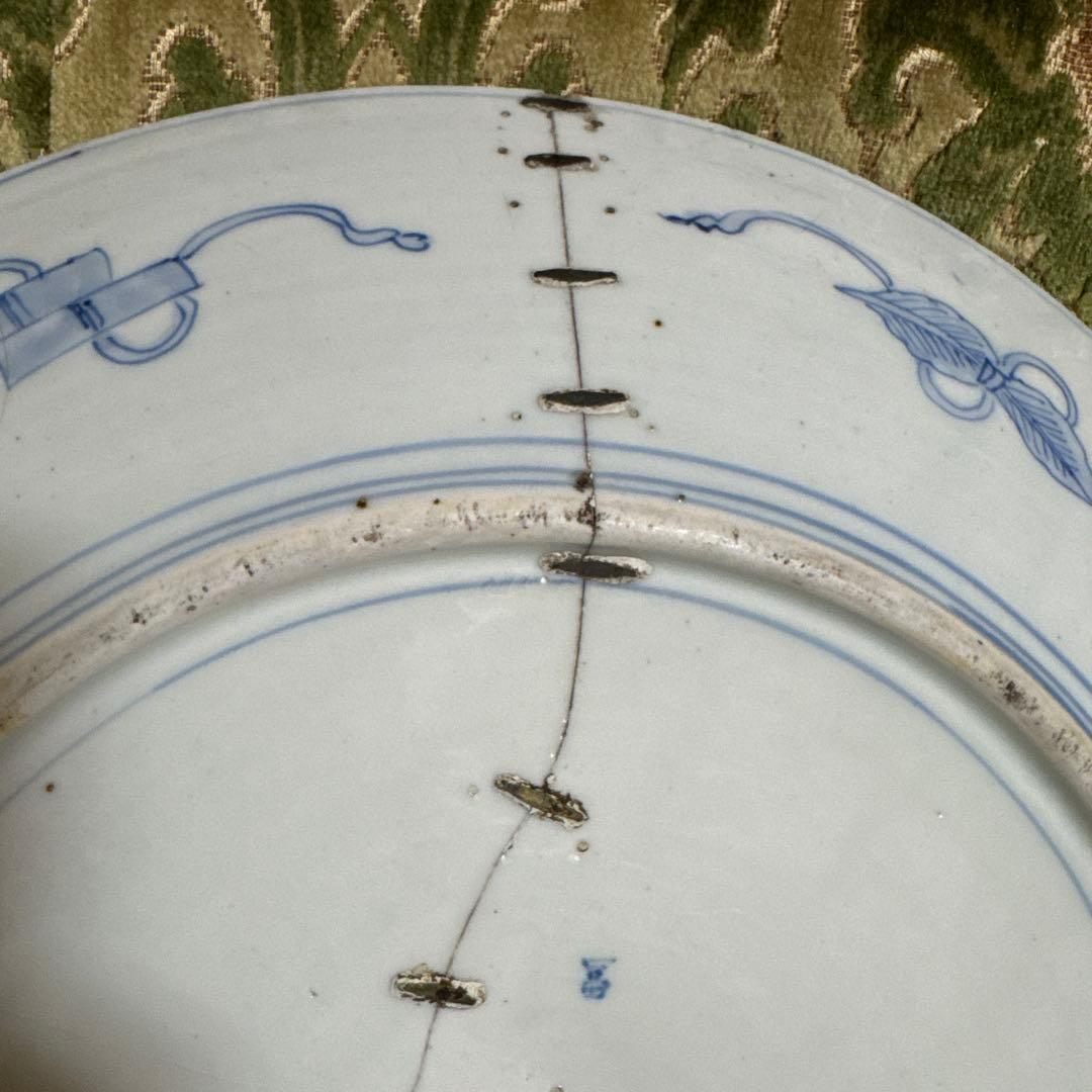 特大！47.5センチ　古伊万里　大皿　江戸時代　富貴永春