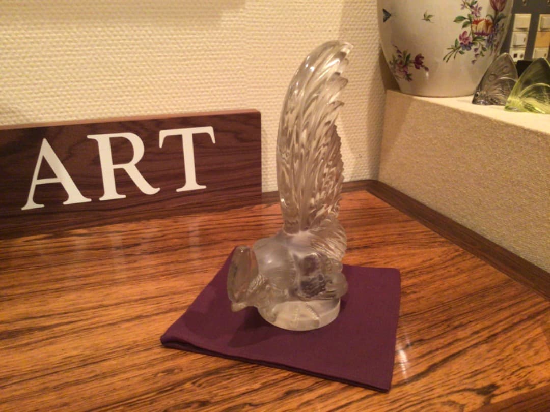 ラリック「ニワトリ」1928年のモデル　美品