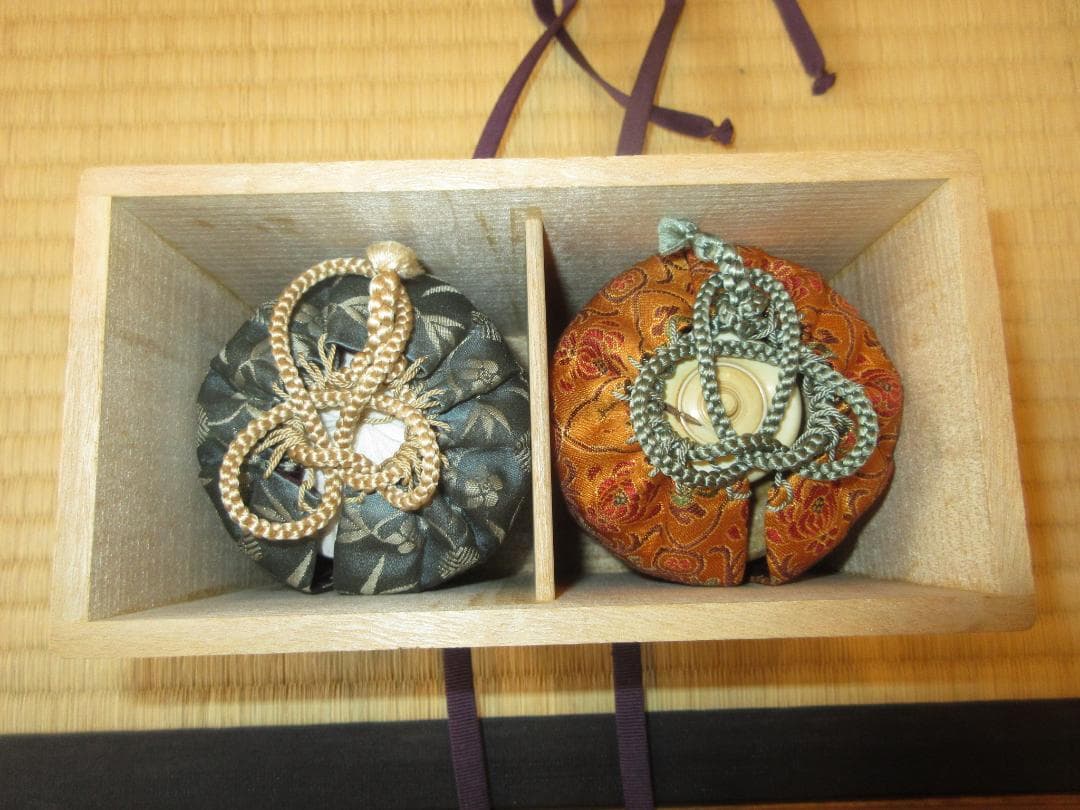 送料込【逢絢亭】茶道具 茶入 信楽焼 仕覆２点付 古来窯 上田直方 共箱入り