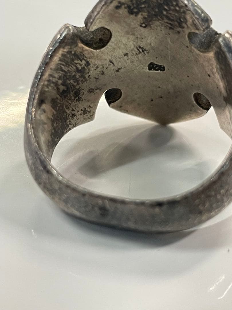 silver925 Skull Ring y2k ギャル男　PUNK NANA