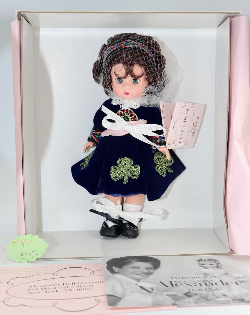 Little Irish Dancer アレクサンダー・ドール ネイビーブルー