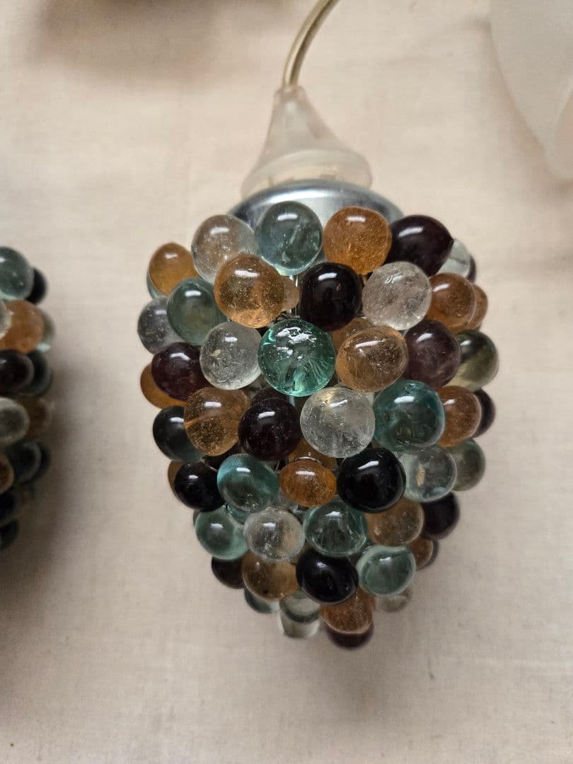 【希少】grape pendant lamp ×2点セット