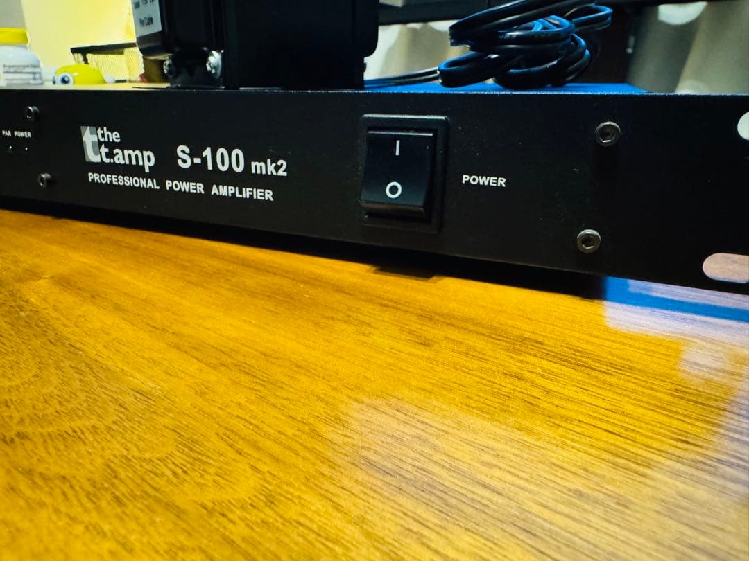 isa様用　至高のパワーアンプ　thomann s-100mk2 トランス付