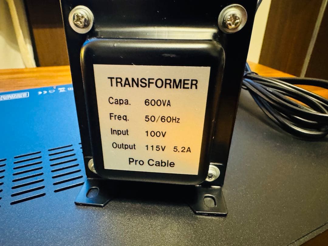 isa様用　至高のパワーアンプ　thomann s-100mk2 トランス付