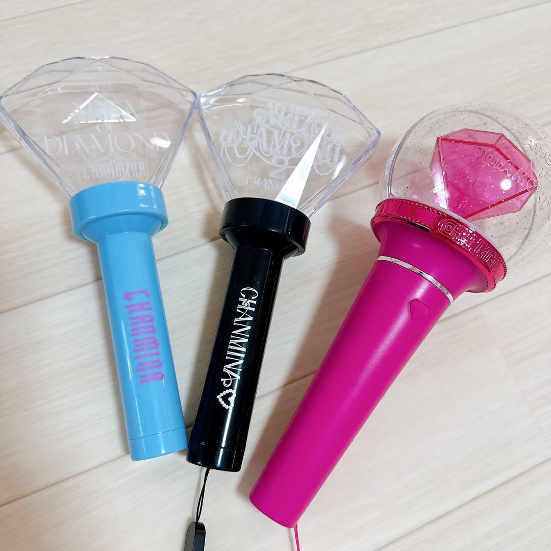 【美品】CHANMINA AREA OF DIAMOND ペンライト3本セット