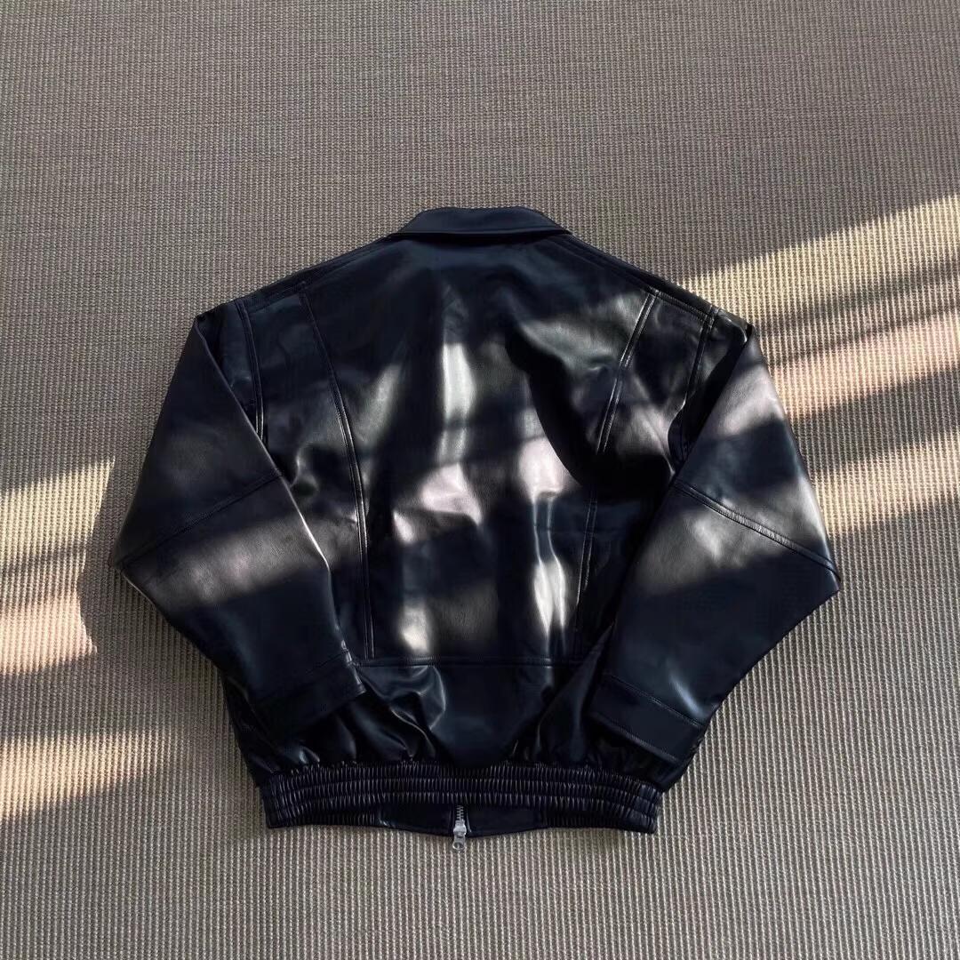 BEAMS ビームス　レザーブルゾン　レザージャケットMサイズ