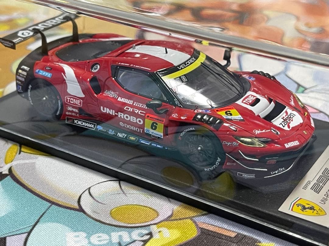 【新品】ルックスマート 1/43 フェラーリ 片山義章 R.M.ムンタン