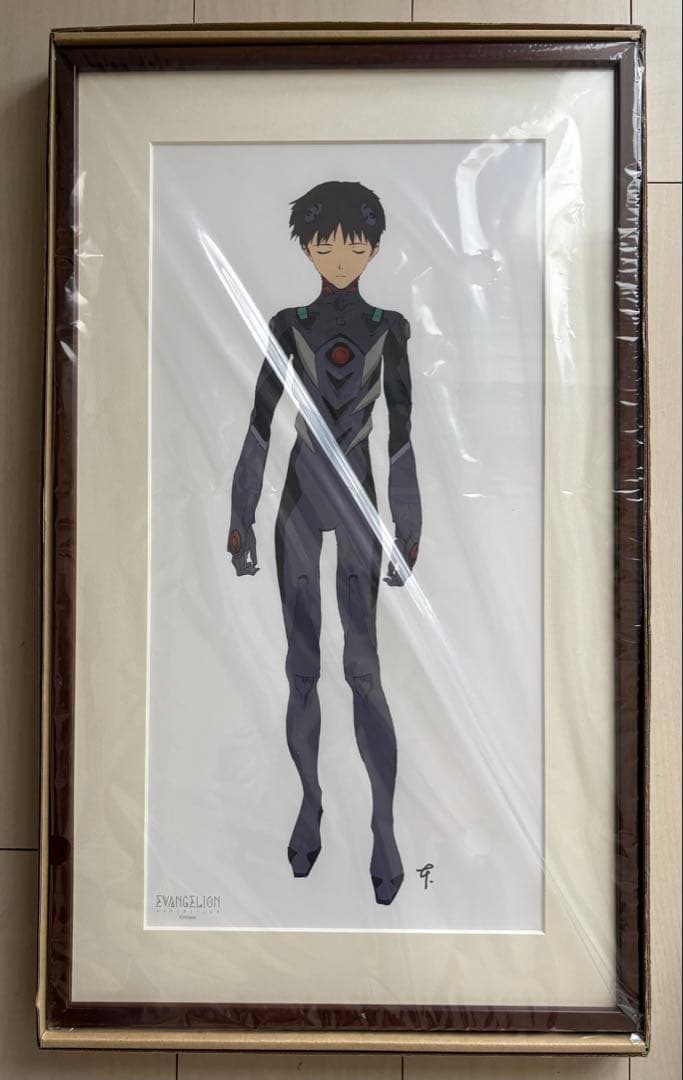 エヴァンゲリオン展 複製原画 本田雄 全5種 アスカ マリ レイ カヲル シンジ