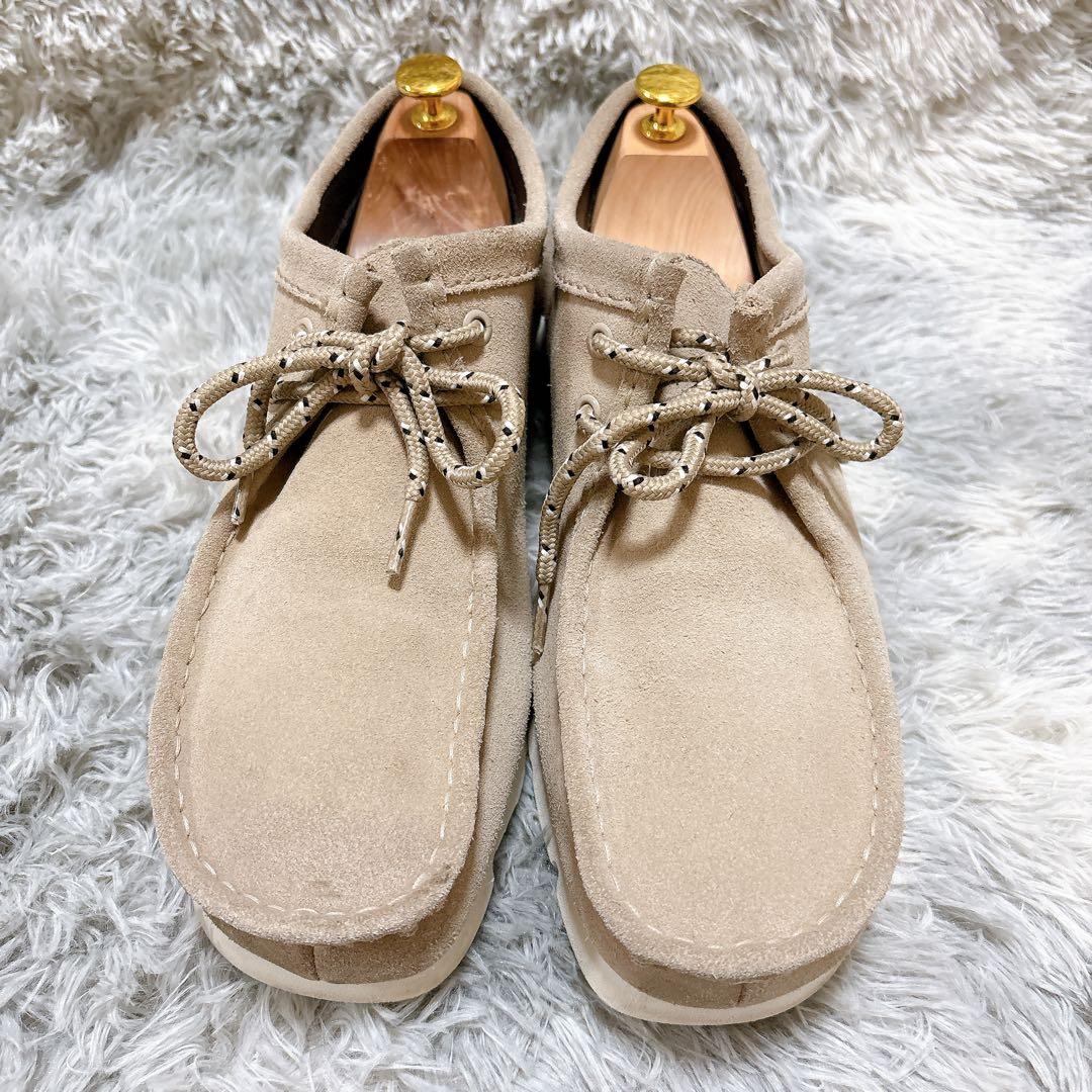 【美品】clarks wallabee ゴアテックス　クラークス ワラビー　28