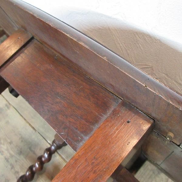 英国 アンティーク 家具 スモールゲートレッグテーブル バタフライ 6060e