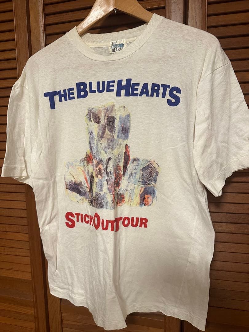 【当時もの】THE BLUE HEARTS STICKOUT TOUR Tシャツ