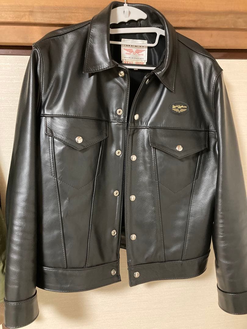 ヒロシ Lewis Leathers ウエスタンジャケット