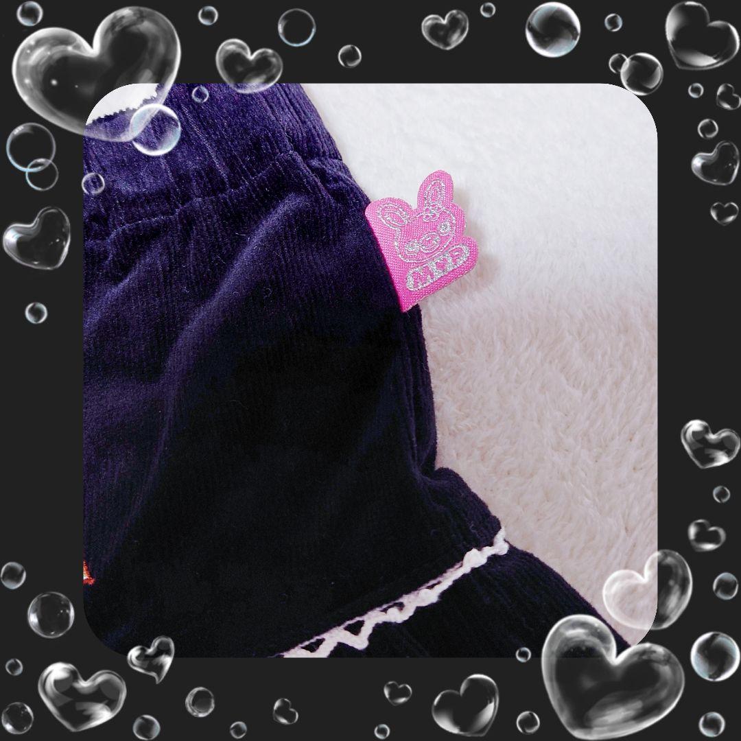 ❤メゾピアノ❤ミミポポ✨みみぽぽ✨フレアスカート✨平成レトロ❤ブラック❤