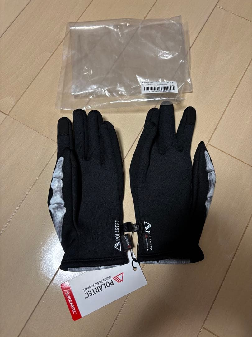 小物 POLARTEC BONEY GLOVES BLACK