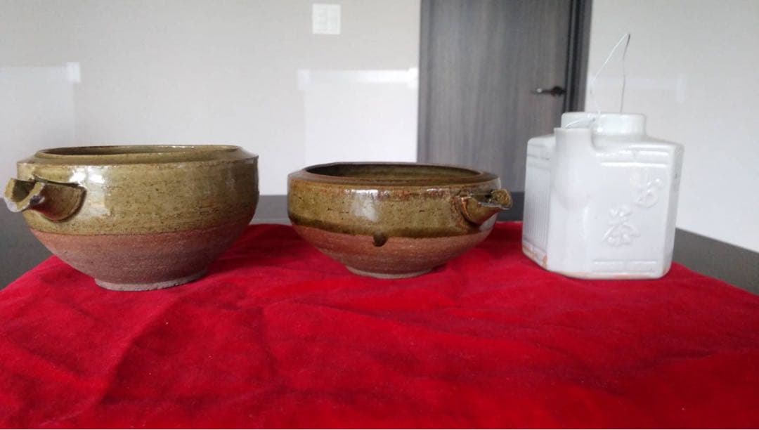 瀬戸焼　片口　酒器　駅弁　雑器　民芸　古道具　オブジェ　アンティーク