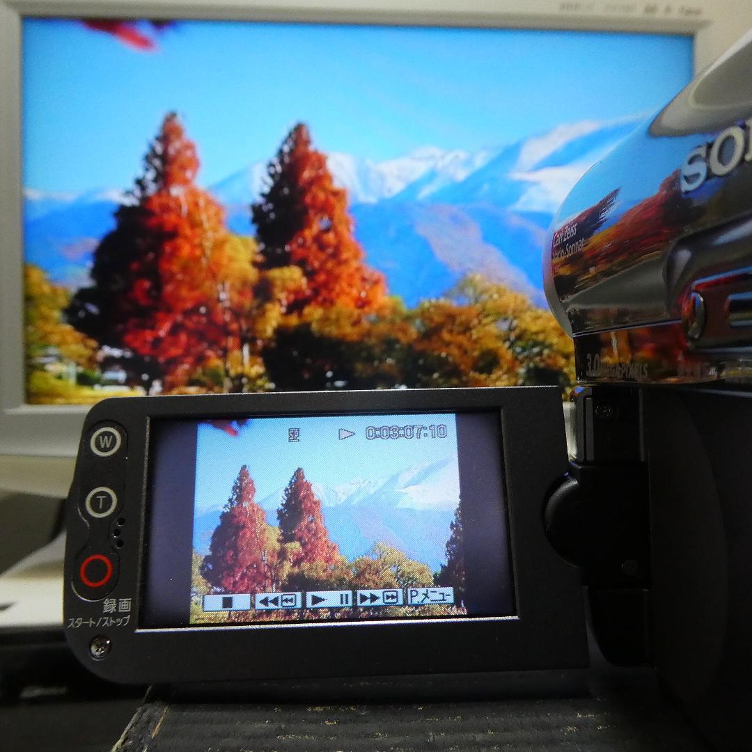動作品 ソニー DCR-HC90 MiniDVビデオカメラ　DVD化に最適