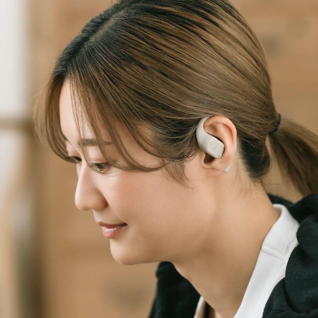 美品final KDT3000 ワイヤレスイヤホン ベージュ