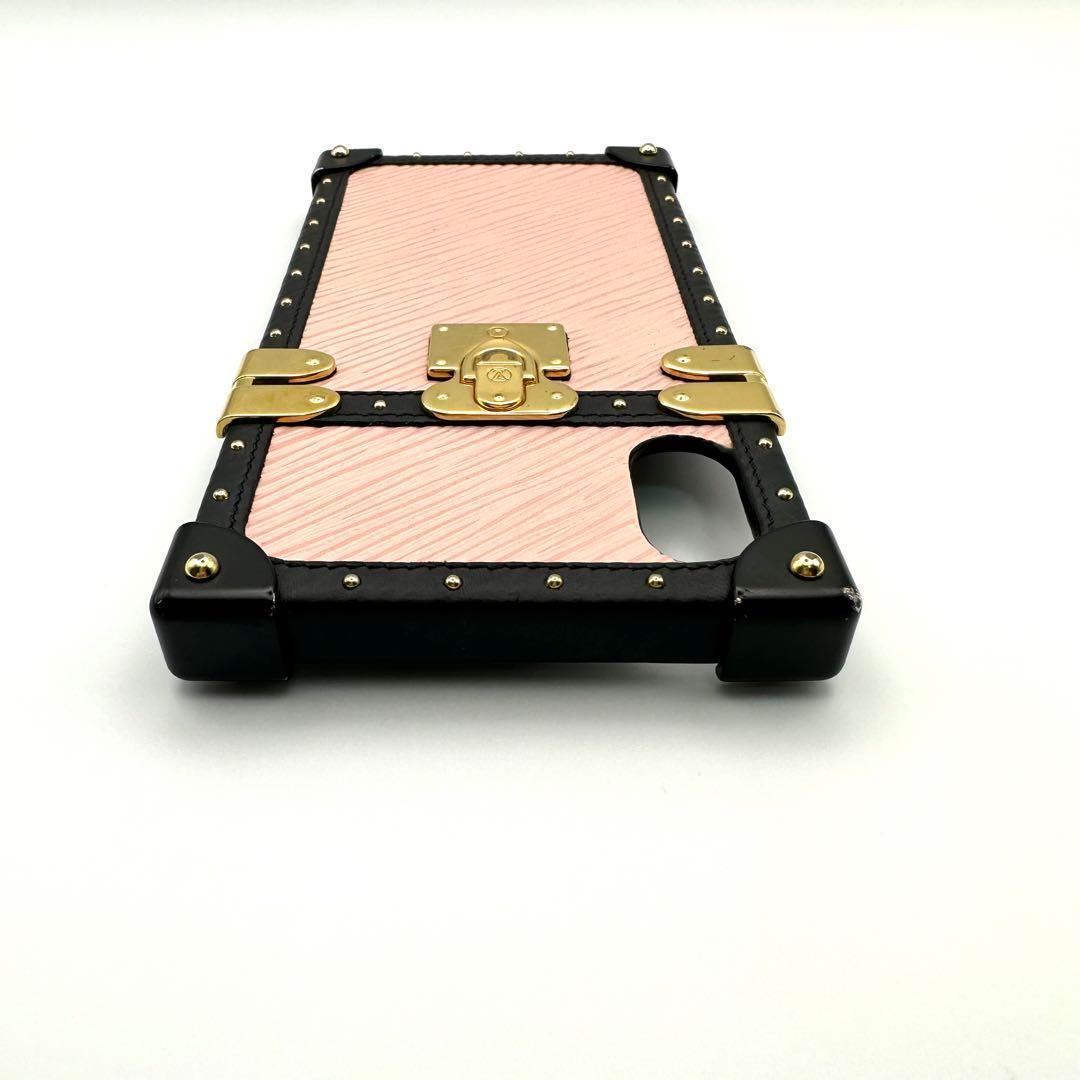 iPhoneケース　LOUIS VUITTON アイトランク　X XS ピンク