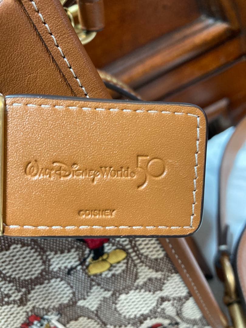 ご予約品【DISNEY×COACH】ディズニー50周年 ショルダーバッグ