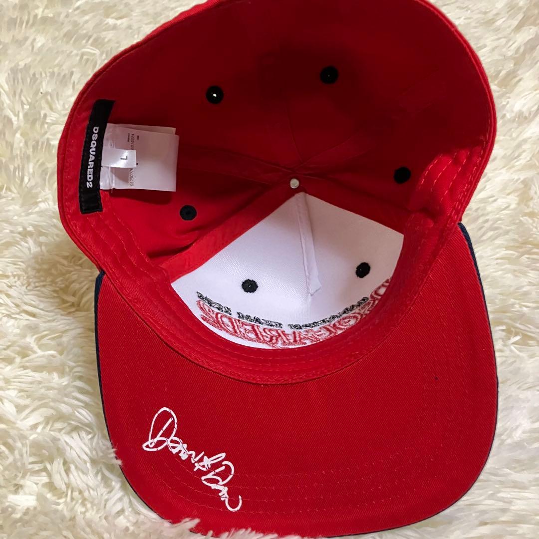 希少L 未使用　ディースクエアード　Basket Baseball Cap